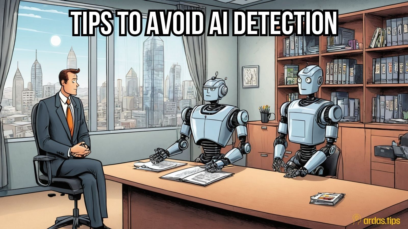 Illustration of Tips to Avoid AI Detection